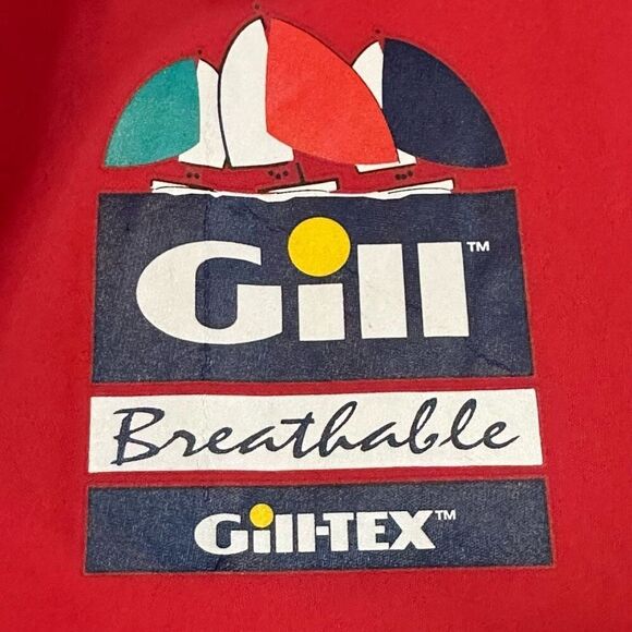 Gill Gill-tex Kayaking Jacket Red, Yellow, Blue | Men Size Large - Picture 4 of 16